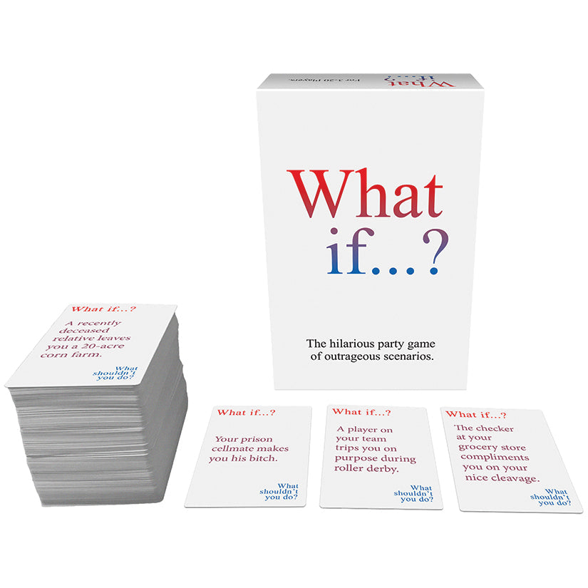 What If adult party game